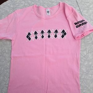 Punk rock band Dropkick Murphys 2006 pink T-shirt